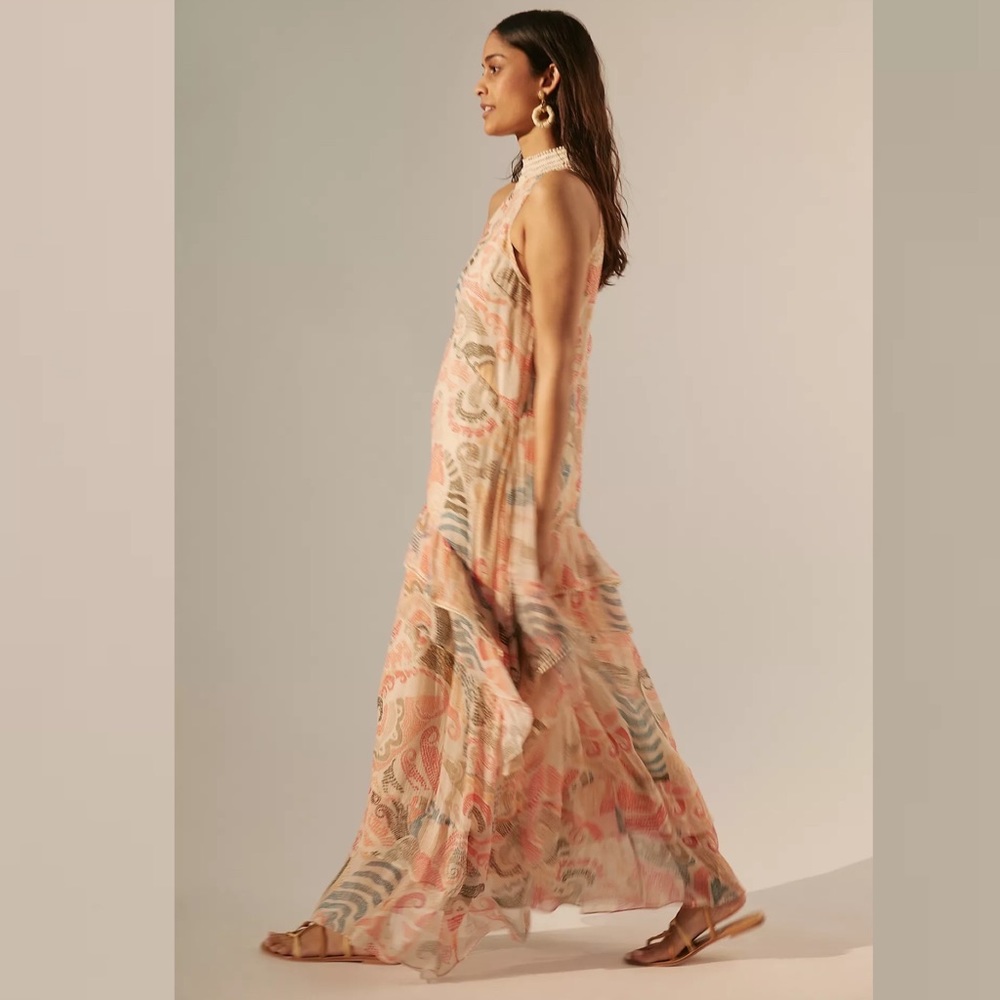 Anthropologie Crochet-Trimmed Maxi Dress
Verb by Pallavi Singhee - Picture 2 of 4